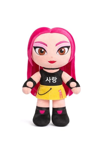 Joytoy Jucărie de pluș Fuxia cu tematică K-Pop, 20 cm