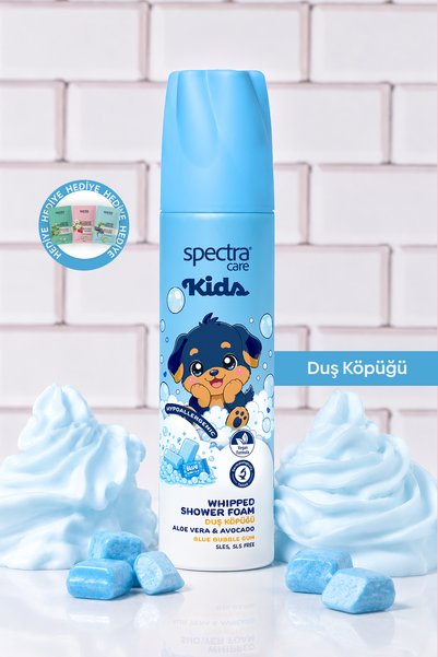 Spectra Care Kids Nemlendirici ve Arındırıcı Vegan Whipped Duş Köpüğü - Blue ...