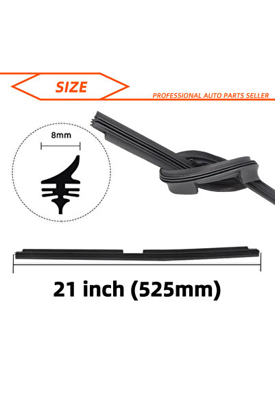 Choice 21 inch (525mm) High quality automotive insert soft natural rubber str...