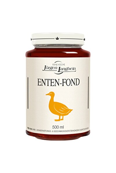 Jürgen Langbein Food Base – Liquid Duck Stock 500ml