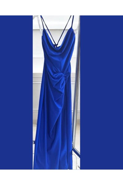 MAXORA SHOP Rochie din lycra Melissa, cu fantă și șiret la spate
