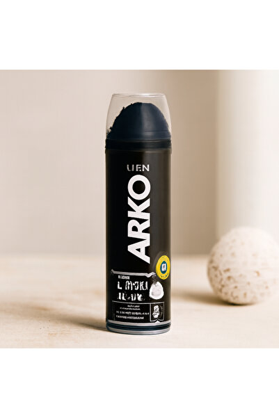 ELİSY Spumă de ras pentru bărbați 200 ml (Negru)