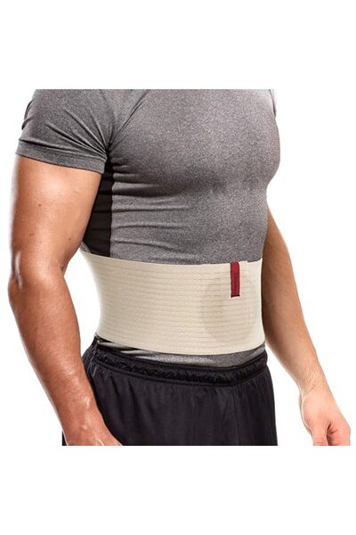 ORTONYX حزام فتق السرة عالي الجودة للنساء والرجال / مشد بطني 6.25 بوصة مع دعم...