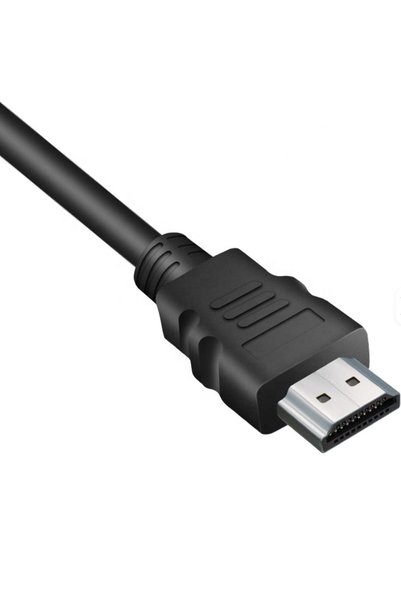 Generic كابل HDMI عالي السرعة ذكر إلى ذكر بطول 1.5 متر |   دقة عالية كاملة 1080 بكسل |   موصلات مطلية بالذهب |   فيديو عالي السرعة