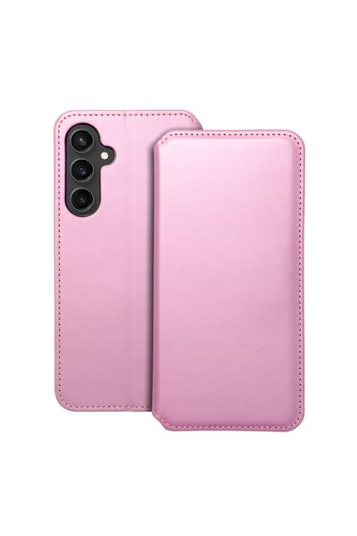 OEM Husă flip cover pentru Samsung Galaxy S23 FE, roz deschis