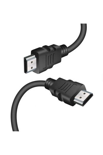 Generic كابل HDMI عالي السرعة ذكر إلى ذكر بطول 1.5 متر |   دقة عالية كاملة 1080 بكسل |   موصلات مطلية بالذهب |   فيديو عالي السرعة