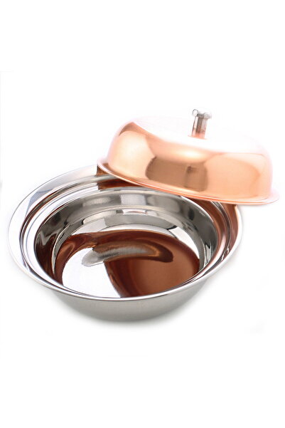 Keen Stainless Steel Tureen with Brass Lid