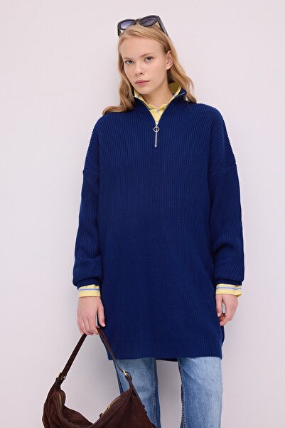 Touché Privé SWEATER WITH ZIPPER DETAIL
