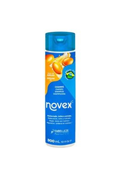 NOVEX Sampon cu Ulei de Argan pentru Par Uscat si Tern - Argan Oil Shampoo, 3...