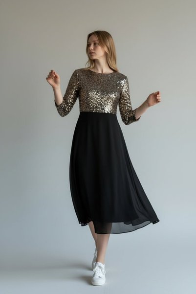 Lıttle Mıstress Rochie Naomi Black