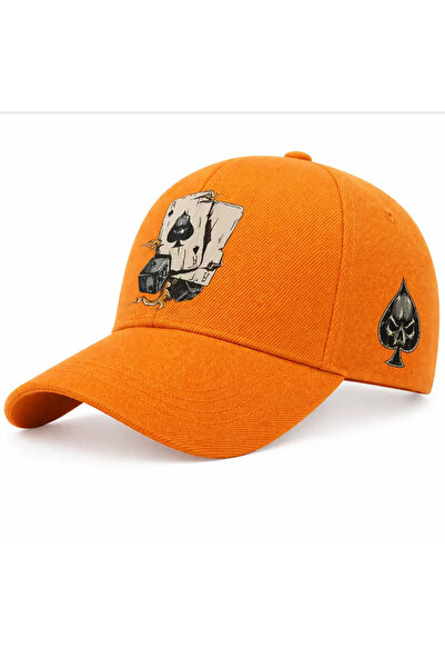 l'eivor Ace of Spades Totenkopf Speziell Designter Bedruckter Baumwollhut mit...
