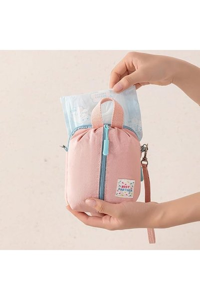 MiniBeeDoll حقيبة تخزين مستحضرات التجميل صغيرة الحجم، حقيبة أدوات تجميل محمول...