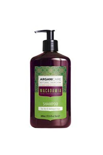 Arganicare Sampon Revitalizant cu Ulei de Macadamia pentru Par Uscat si Deter...
