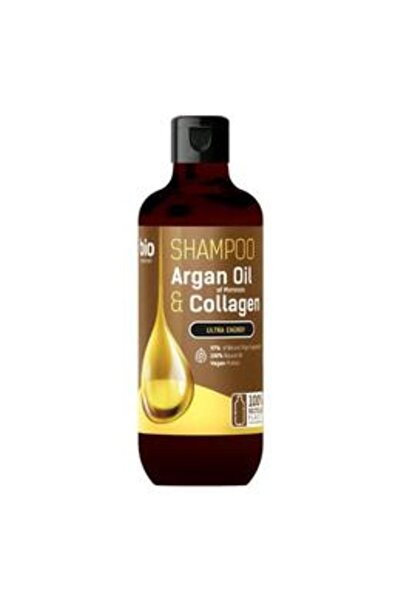 BIO Naturell Sampon Ultra-Energizant cu Ulei de Argan si Colagen - Shampoo Ar...