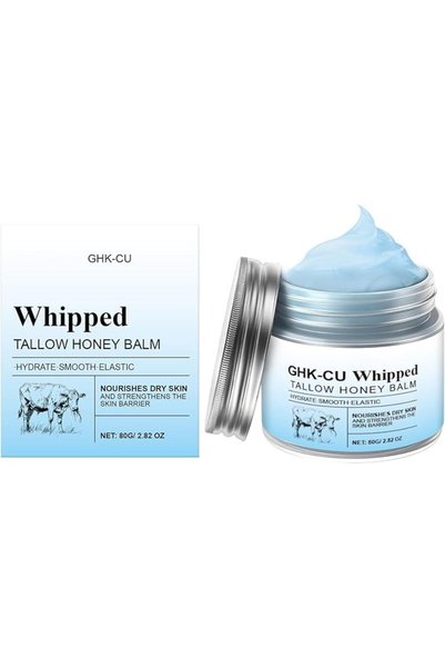 Yelajoy GHK-CU Whipped Tallow Honey Balm,Moisturizing Face Cream