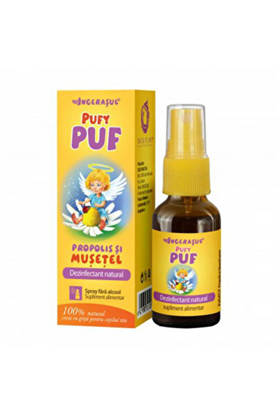 Dacia Plant Pufy Puf Propolis si Musetel Fără Alcool Spray Dacia Plant, 20ml