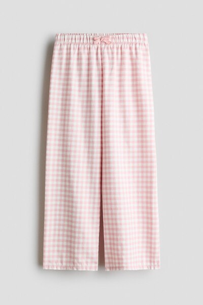 H&M Desenli Flanel Pijama Altı