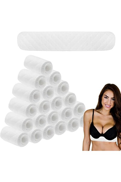 GENERAL Pack of 20 Bra Inserts, Sweating, Underbust Sweat Protection Bra Inse...