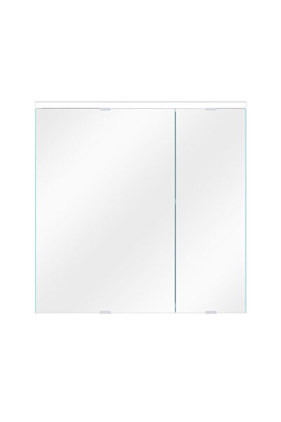 senseaksesuar Dulap Baie cu Oglindă și LED Essential, 60 x 60 x 17 cm, Alb