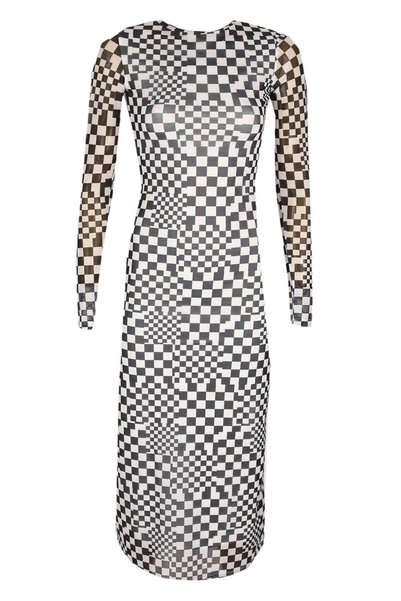 NASTY GAL Rochie midi cu guler tip funnel
