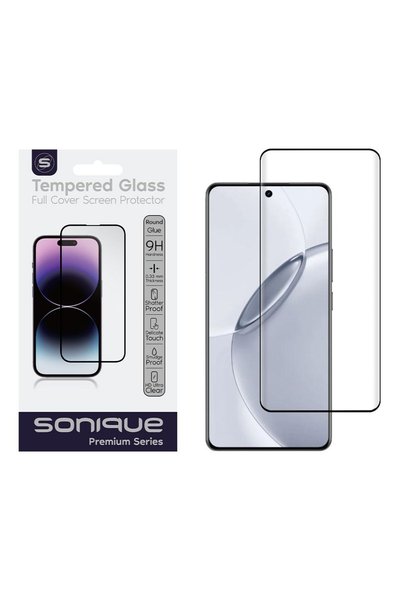 Sonique Καμπυλωτό Γυαλί Σειρά Premium HD Πλήρους Κάλυψης 9H Realme Realme 16 ...