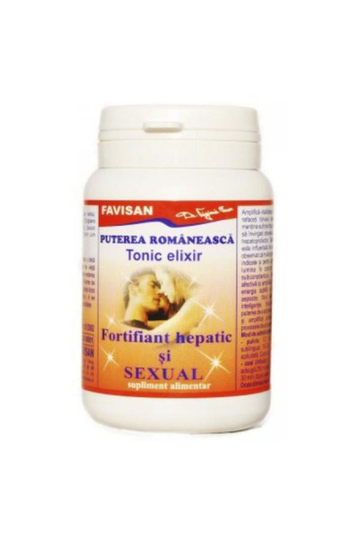 Favisan Tonic Elixir Puterea Romaneasca Favisan, 50g
