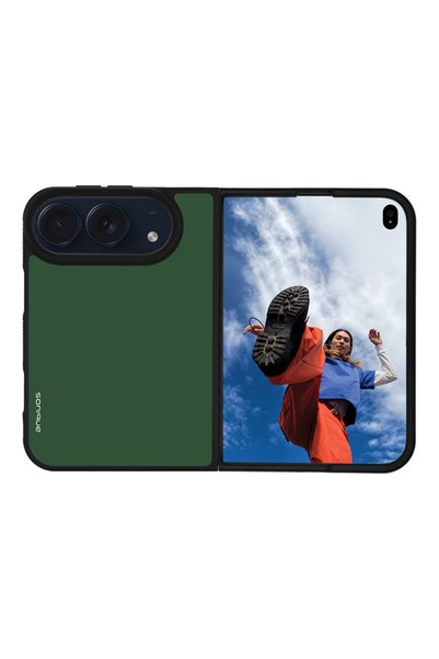 Sonique Θήκη ColorBloc Series για Apple iPhone 18 Duo Πράσινο