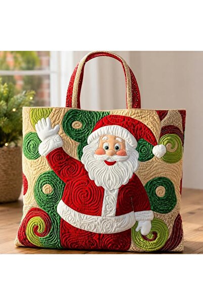 The Quilted Bear Quilted Tote Bag for Women Vintage Lightweight Large Capacit...