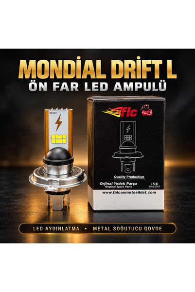 Lambbos Mondial drift L ön far ampülü