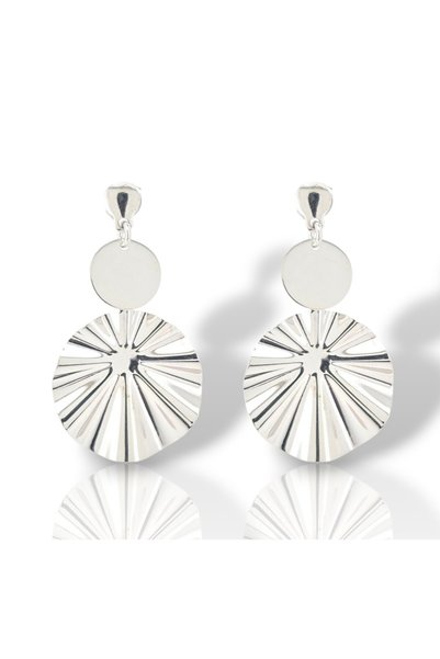 Mentzos Exclusive Silver Σκουλαρίκια από ασήμι 925 επιπλατινωμένο °   (κωδικό...