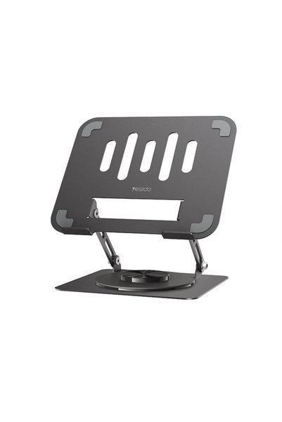 Baseus Yesido LP08 Περιστρεφόμενη Βάση Laptop 360° για 13 έως 20" Γκρι