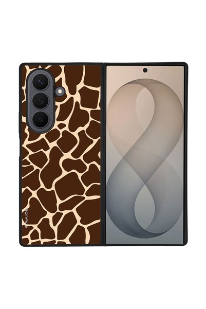 Sonique Θήκη Animal Print Series για Samsung Galaxy Z Fold 8 Ultra Giraffe 01