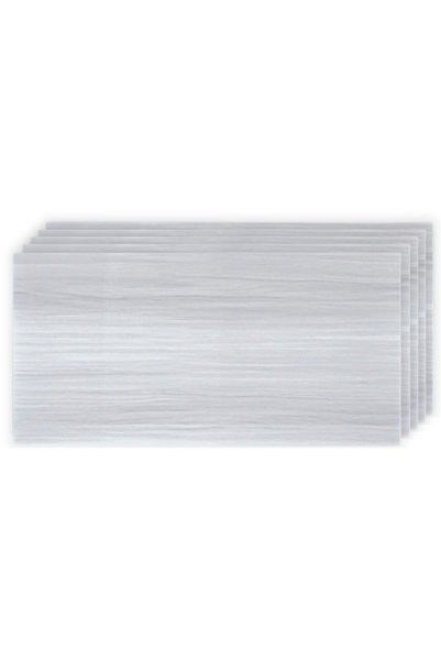 Tapetoo Home Decor Set of 10 Ash Grey Self-Adhesive Decorative Wall Panels, 3...