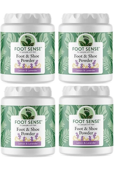 Foot Sense مزيل رائحة القدم والأحذية الطبيعي - مزيل رائحة الأحذية والجسم خالٍ...