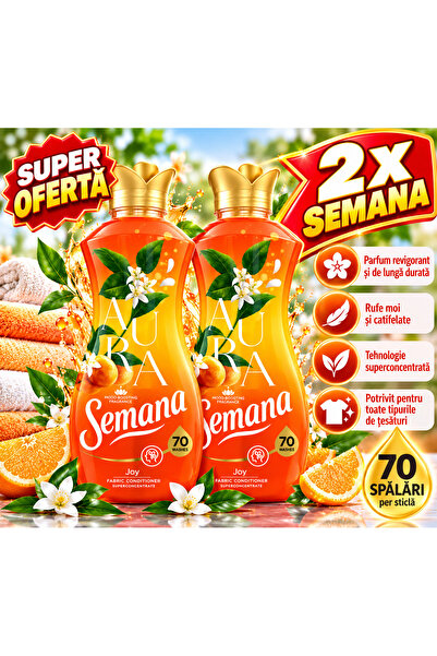 Semana Pachet 2 x Balsam de rufe Aura Joy, superconcentrat, parfum revigorant...