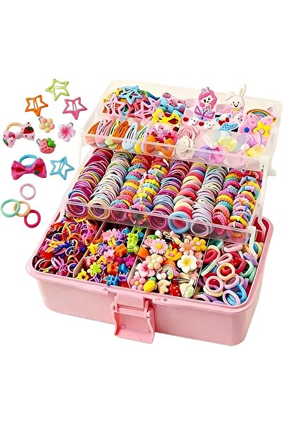 Generic Children’s Hair Accessories Gift Set, Elastic Hair Bands Ties For Girl