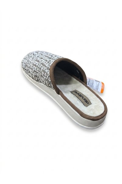 Akınal Bella Konay 0034 Domestic Anatomical Imported Suede Winter Slippers