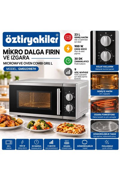 ÖZTİRYAKİLER Mikro Dalga Fırın ve Izgara