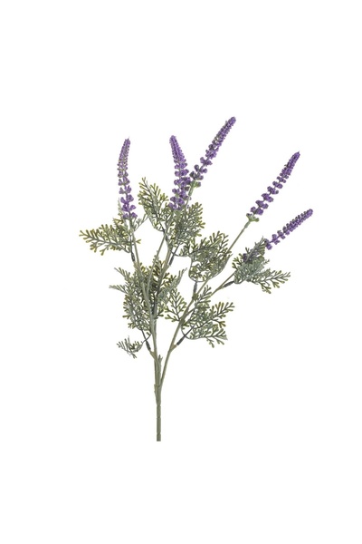 OEM Ramură Artificială de Lavanda Mov 75 cm – Decor Realist pentru Casă și Ev...