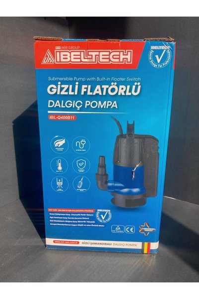 İBELTECH Gizli Flatörlü Dalgıç Pompası