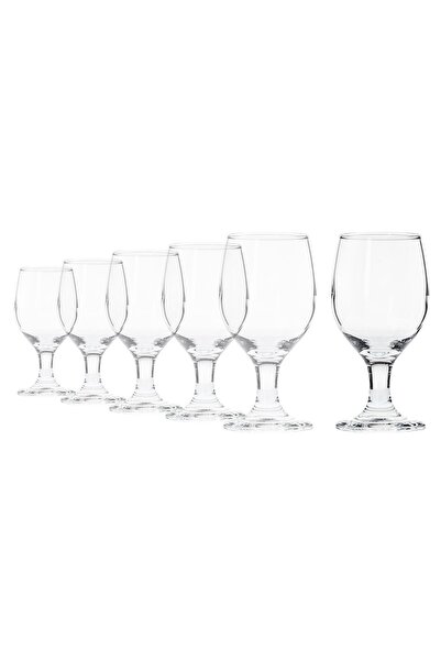 Borgonovo 6-piece water glass set, made of glass, 270ml, "Ducale" -