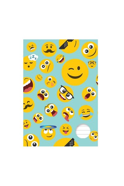 OEM Caiet A5 dictando cu model Emoji, 60 file