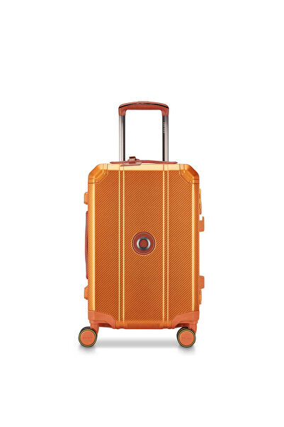 Delsey Paris Valiză ALU'R, 55 cm, Portocalie