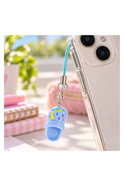 OEM Charm Papuc Sabot Bleu pentru Telefon Mobil – Accesoriu Decorativ pentru ...