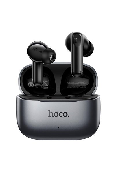 Hoco TWS Bluetooth слушалки с ANC и ENC EQ27, Металик сиво