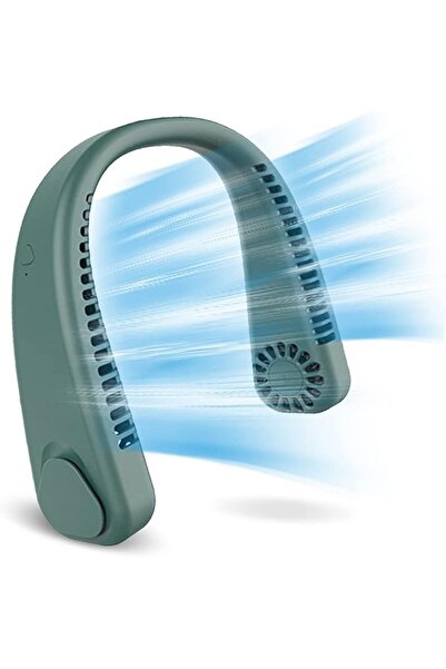 GENERAL Electric fan, Hanging neck fan portable lazy leafless hanging neck fa...