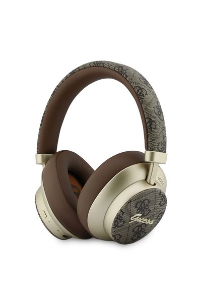 Guess Lisanslı ENC PU 4G Desenli Metal Yazı Logolu Kulak Üstü Bluetooth Kulak...