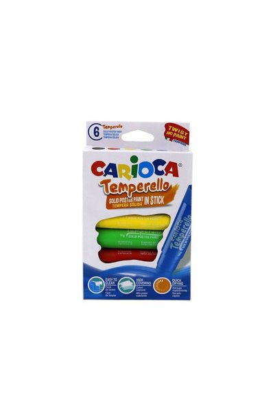 carioca Temperello 6 Renk Çevirmeli Boya 42739 3 Adet