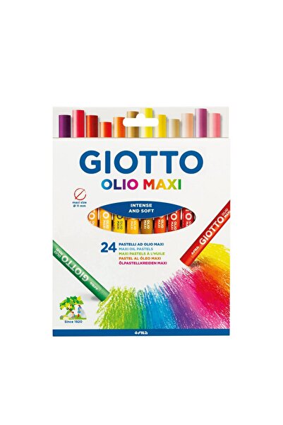Giotto 293800 Yağlı 24 Renk Pastel Boya 2 Adet