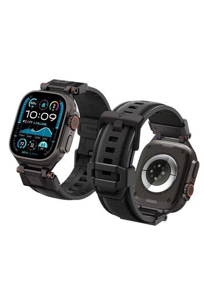 Spigen Curea smartwatch pentru Apple Watch 44/45/46/49mm, DuraPro Armor, Negru